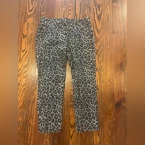 CABi Leopard Pants (Womens 10, Like New)